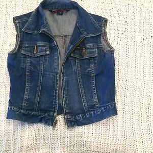 Jean jacket, vest